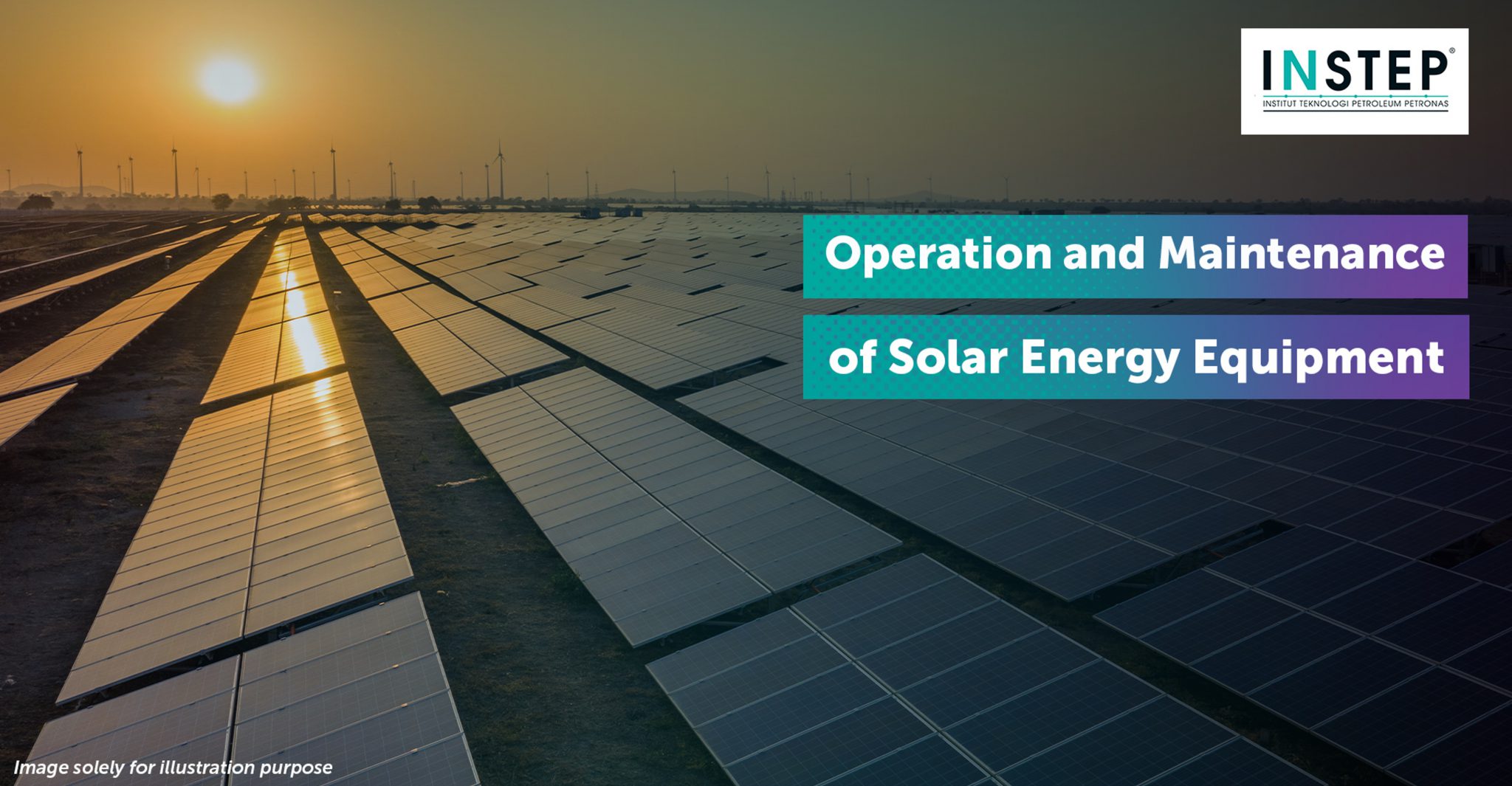 [NEW] Operation and Maintenance of Solar Energy Equipment via Virtual Instructor-Led Training (VILT)