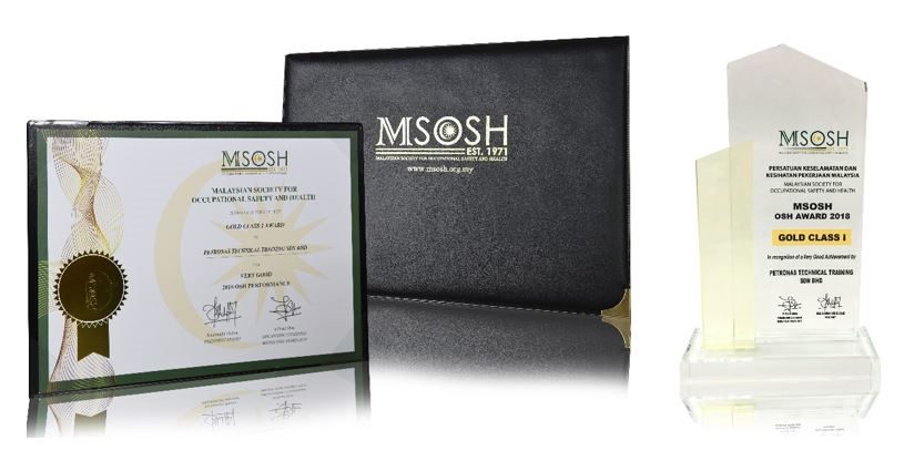 INSTEP Bags MSOSH OSH Gold Class 1 Award 2018
