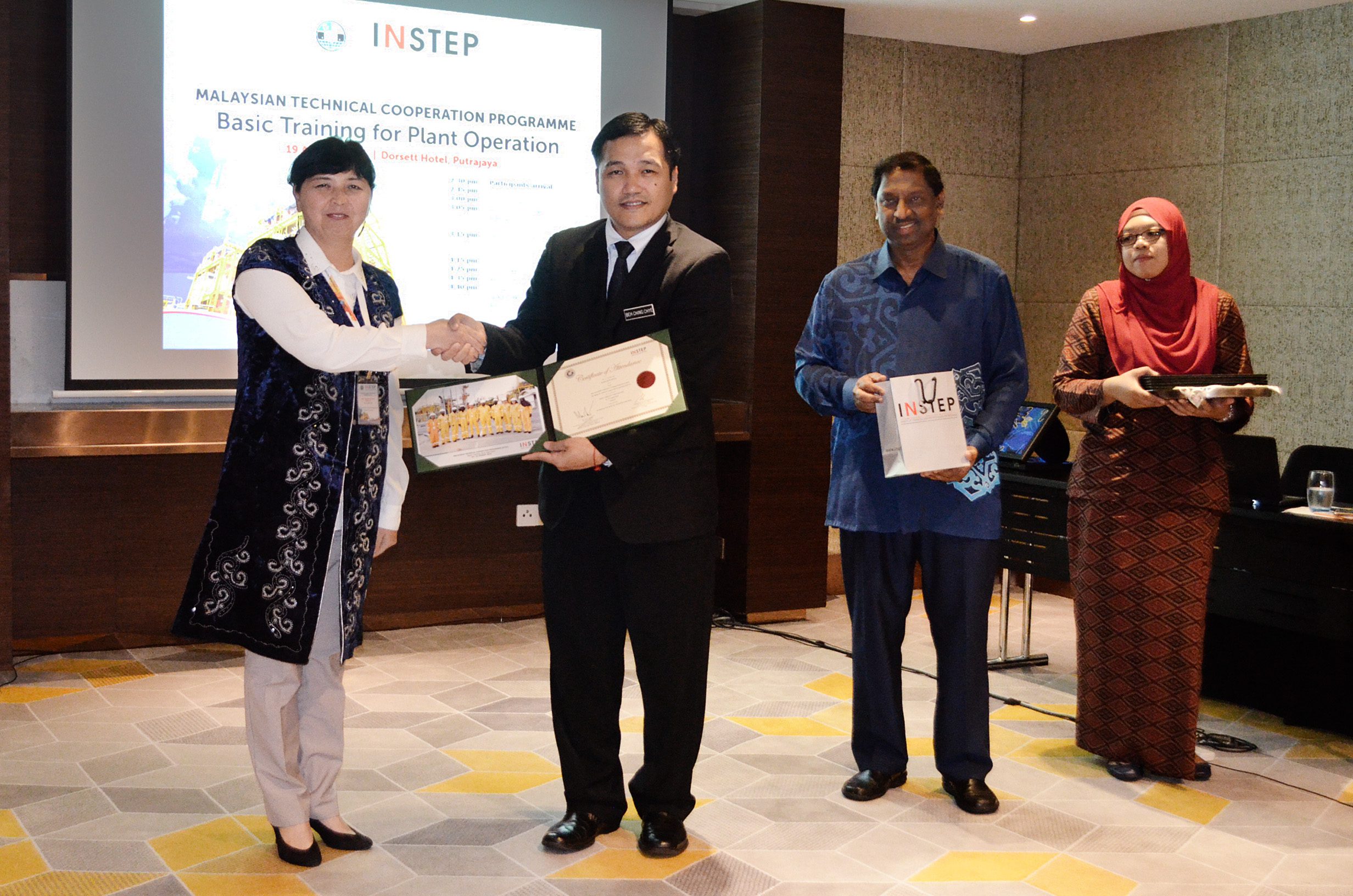 INSTEP Successfully Performs Training for MTCP International Participants