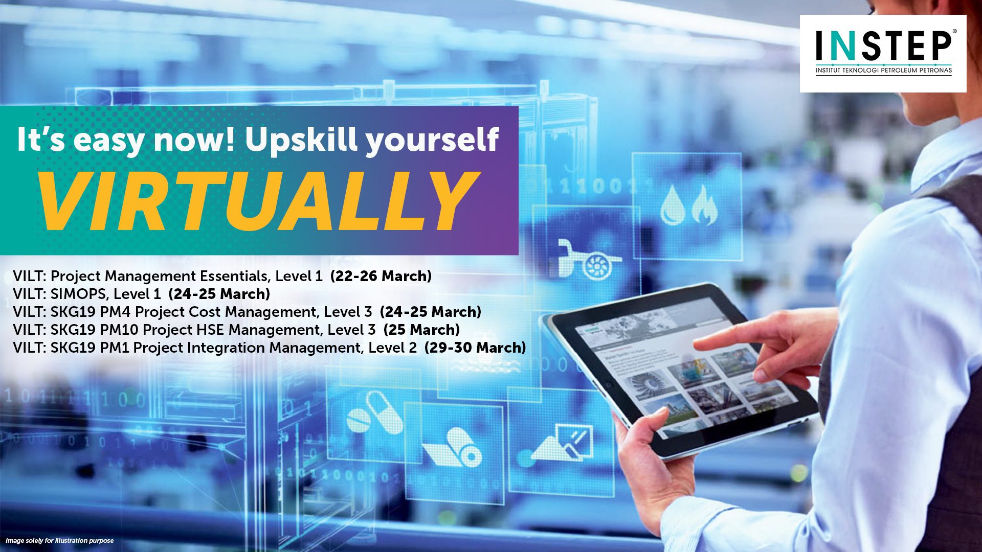 Upskill Yourself Virtually – SKG19 Project Management