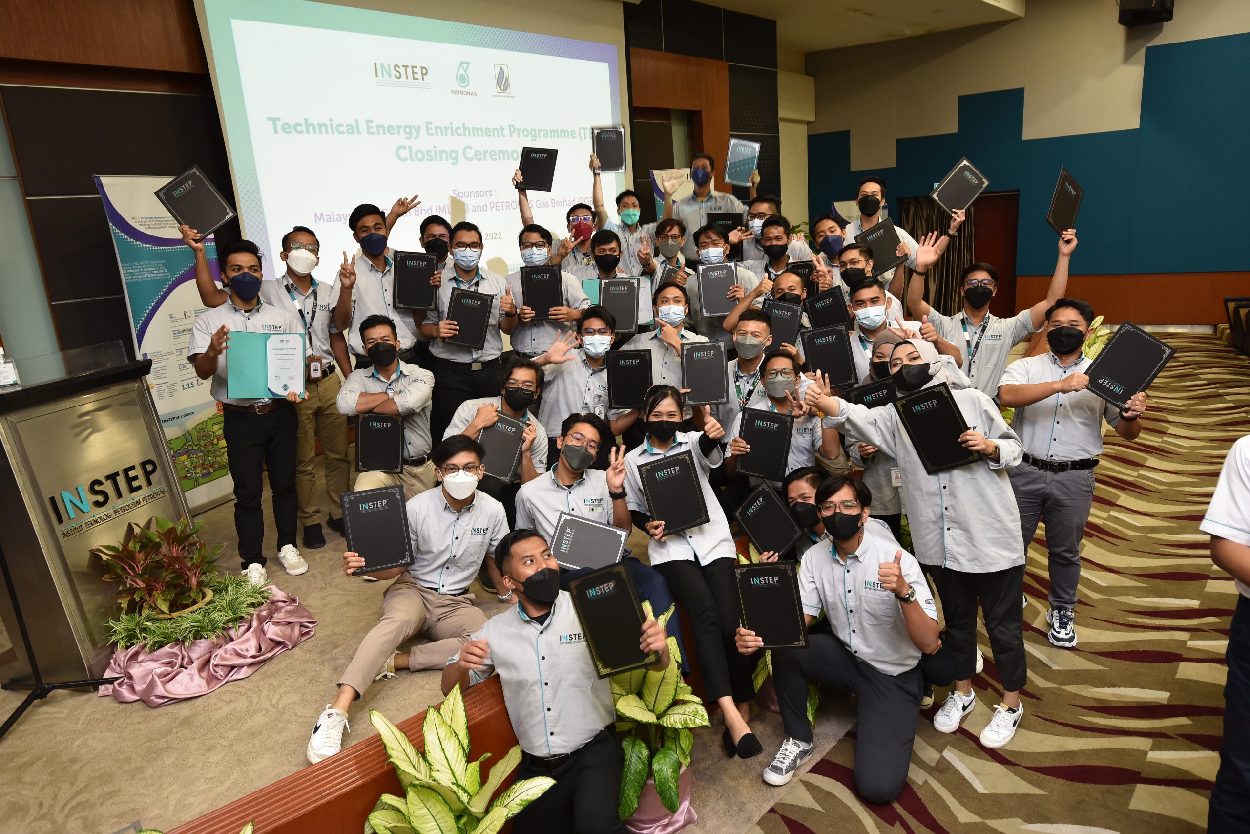 TEP Class of 2021 graduated! One Step Closer to Creating Values to PETRONAS Operations