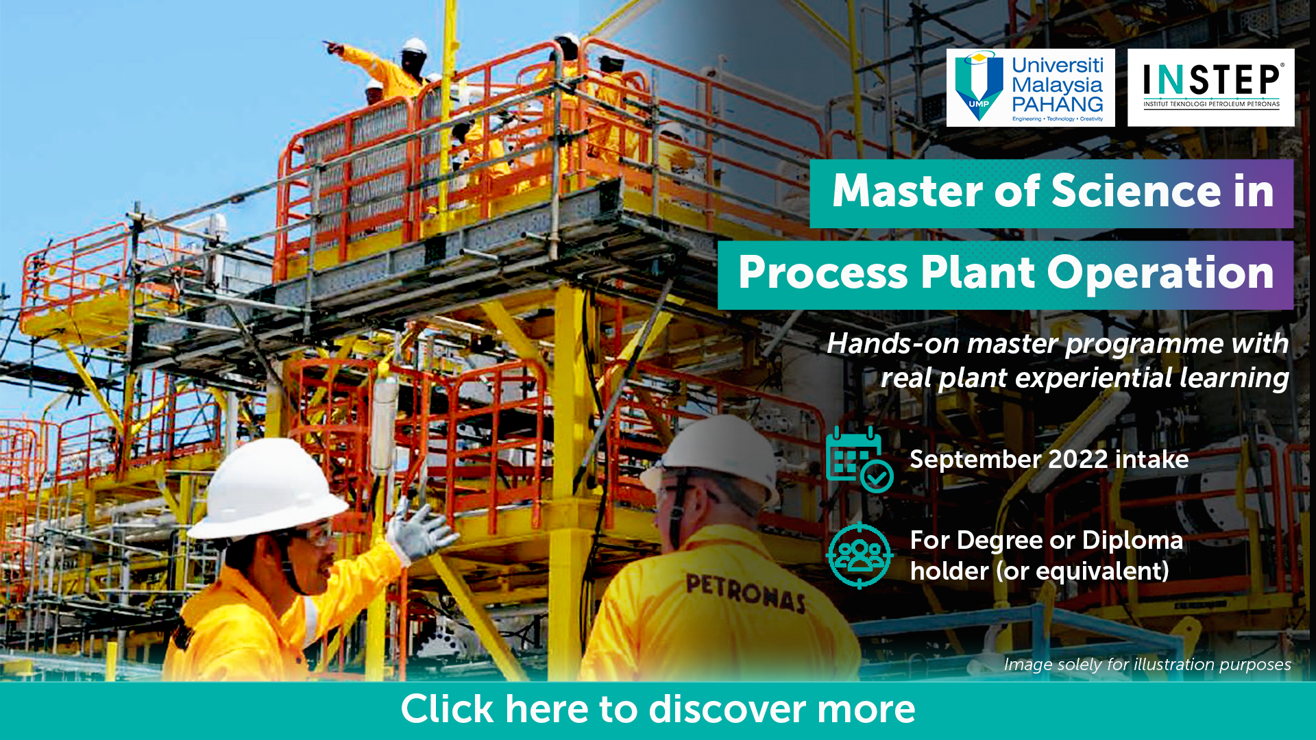 Master of Science (MSc) in Process Plant Operation – Register Today for September 2022 Intake