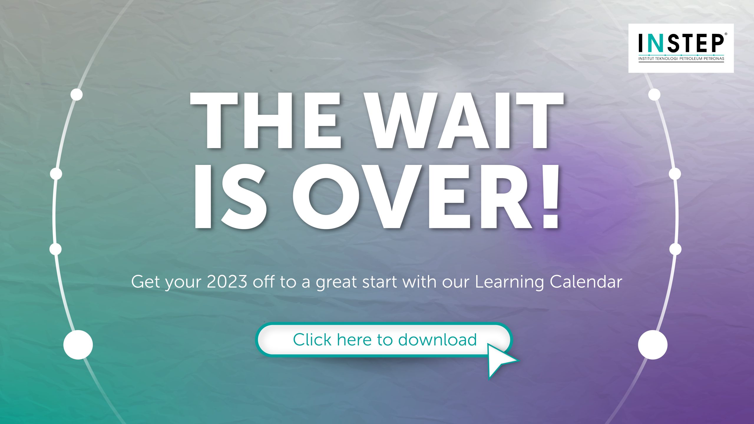 Announcing INSTEP Learning Calendar 2023!