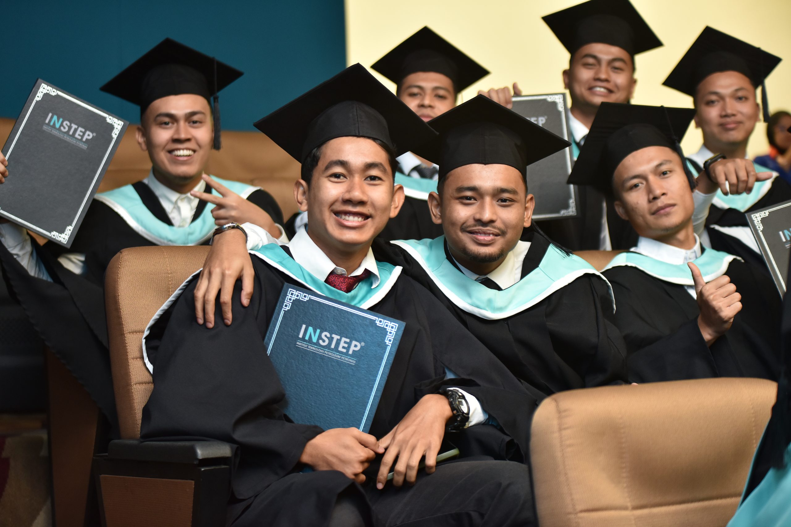 Smiles of pride and joy were reflected on the graduates’ faces