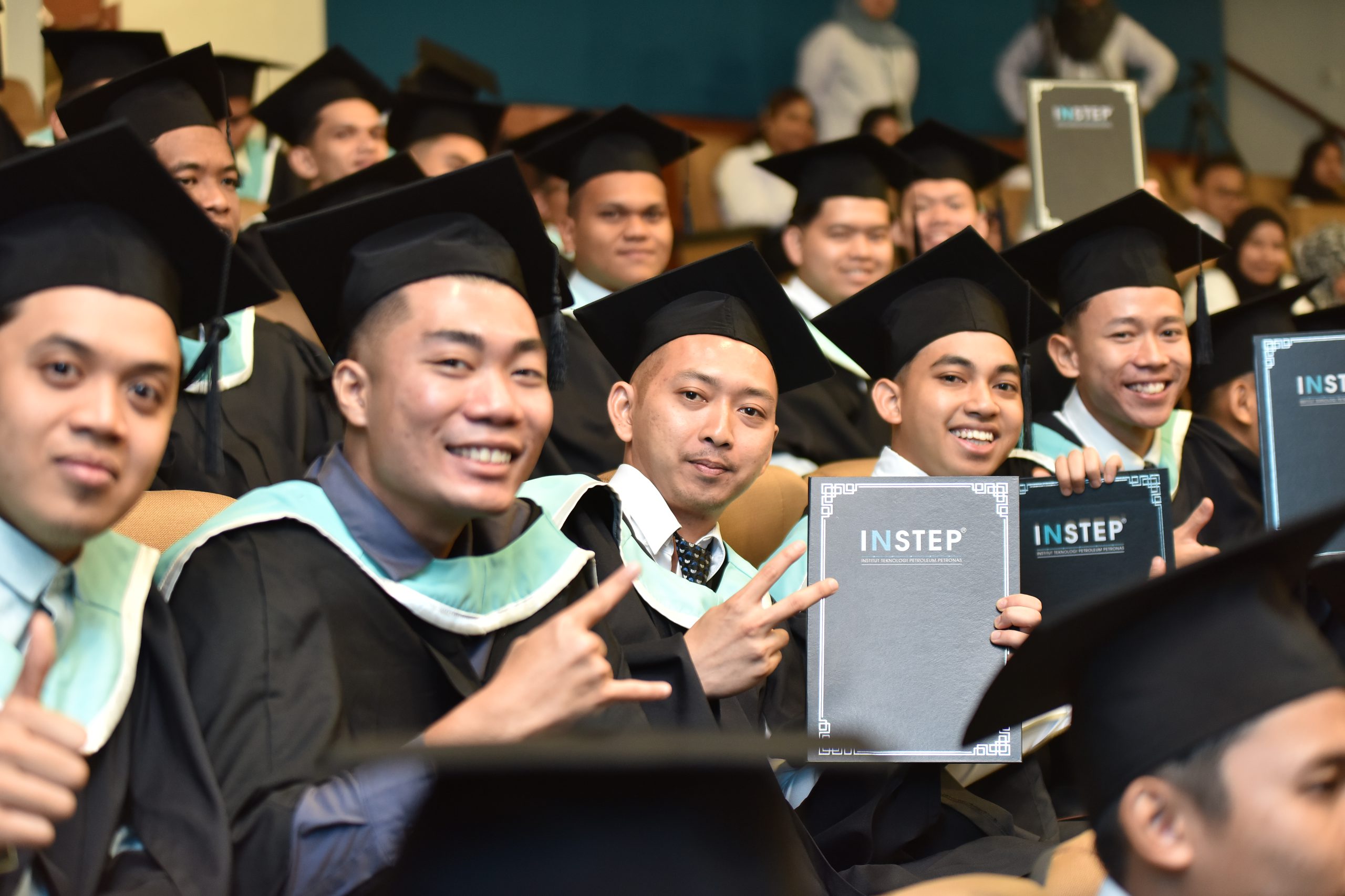 Smiles of pride and joy were reflected on the graduates’ faces