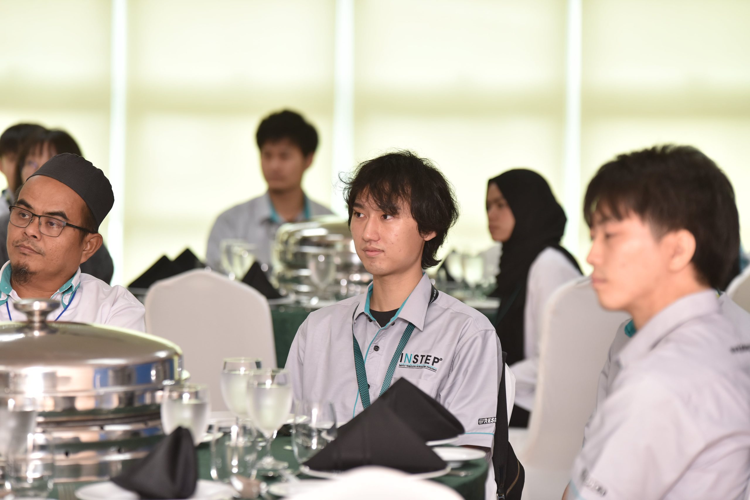 A look of determination on the faces of our international learners.