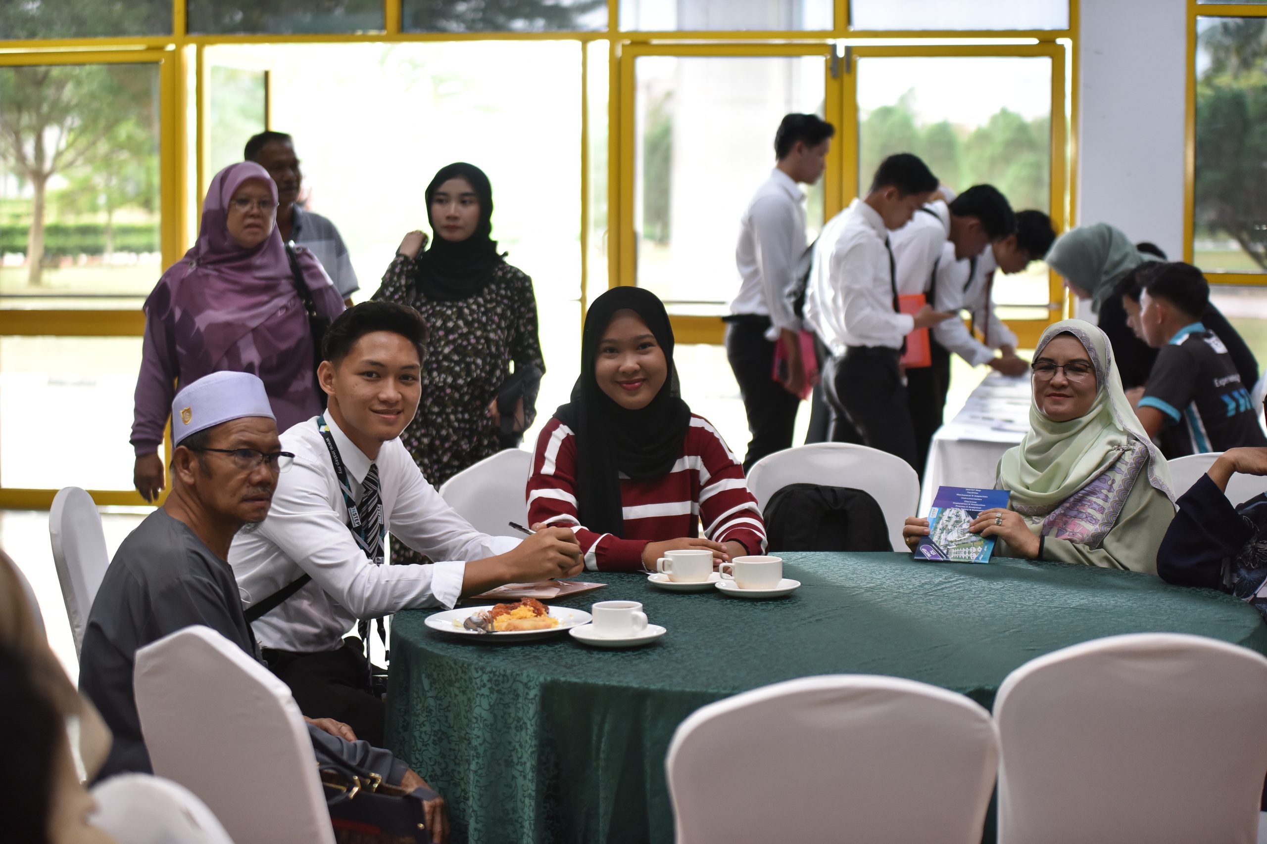 Family members who attended the registration